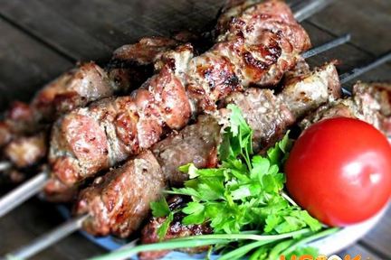 Шашлык из свиной шеи