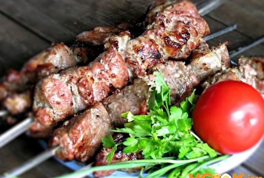 Шашлык из свиной шеи