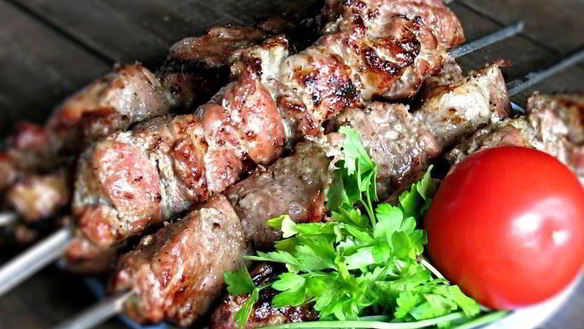 ШАГ 5. шашлык из свиной шеи