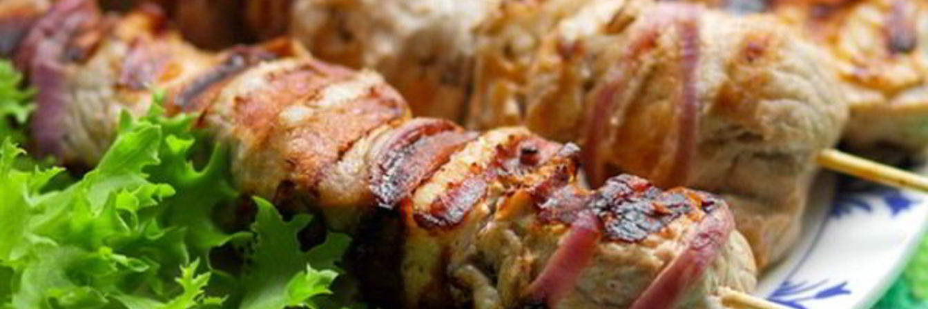 Шашлык из свиной шейки в сладком маринаде