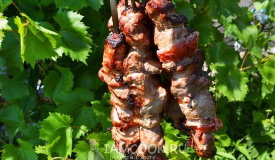 Рецепт шашлык из свиной вырезки