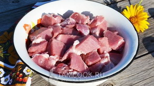 ШАГ 4. шашлык из свиной вырезки