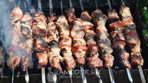ШАГ 17. шашлык из свиной вырезки