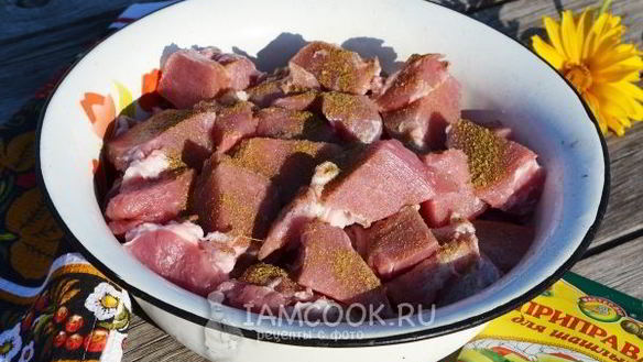 ШАГ 5. шашлык из свиной вырезки