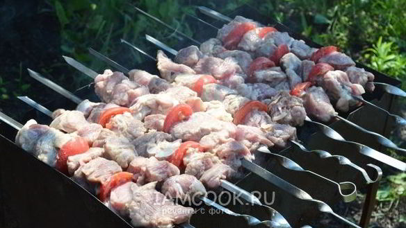 ШАГ 13. шашлык из свиной вырезки
