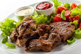 Шашлык из вырезки свинины