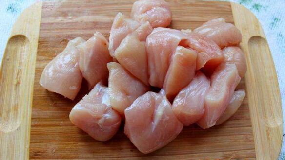 ШАГ 2. шашлык куриный с овощами