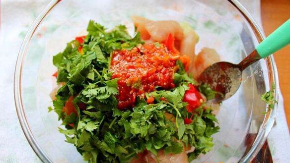 ШАГ 6. шашлык куриный с овощами