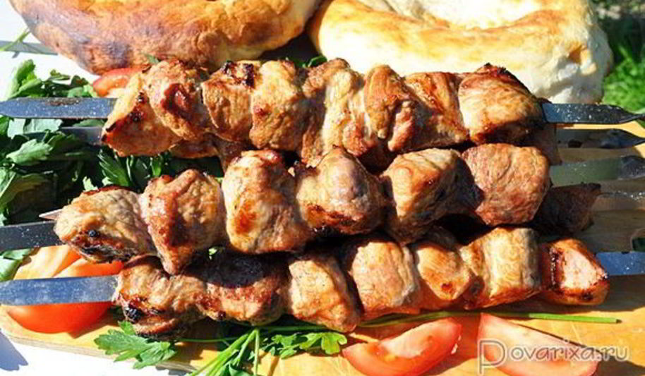 Рецепт шашлык, маринованный в квасе со специями