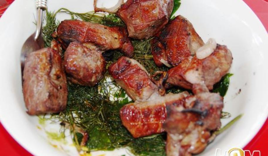 Рецепт шашлык, маринованный в вине