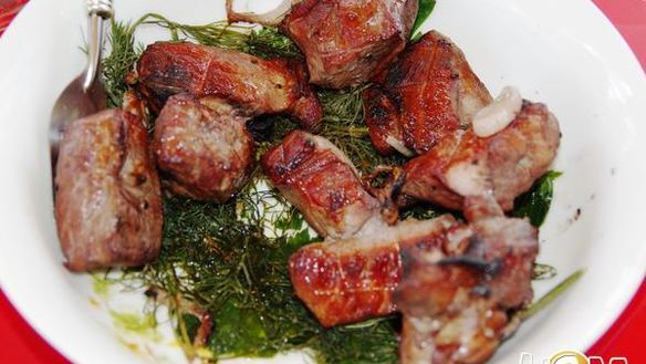 ШАГ 6. шашлык, маринованный в вине