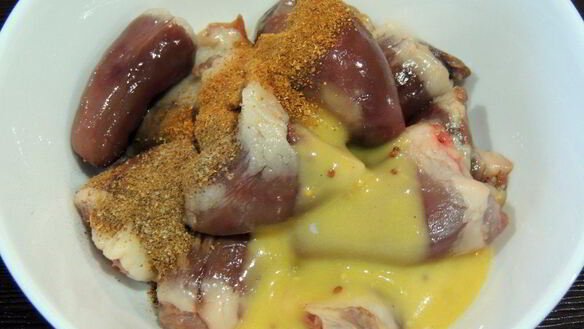 ШАГ 3. шашлык на шпажках огненные сердца