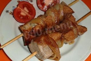 Шашлык на сковороде