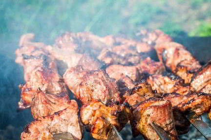 Шашлык по-горски из свинины