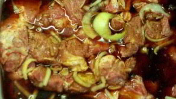 ШАГ 5. шашлык по-кавказски из свинины