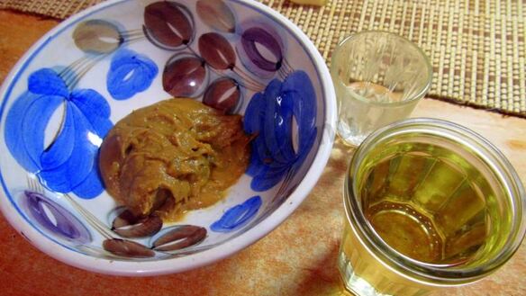 ШАГ 3. шашлык с горчицей из курицы