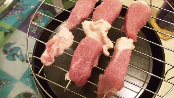 ШАГ 3. шашлык с гранатовым соком