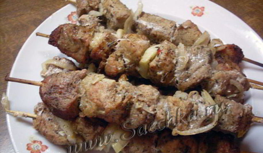 Рецепт шашлык в банке