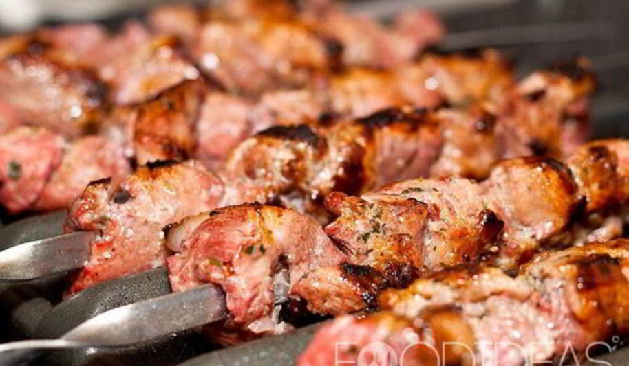 Рецепт шашлык в гранатовом соке
