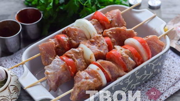 ШАГ 5. шашлык в майонезе