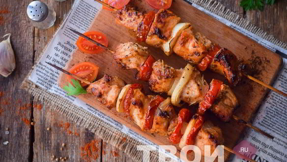 ШАГ 6. шашлык в майонезе