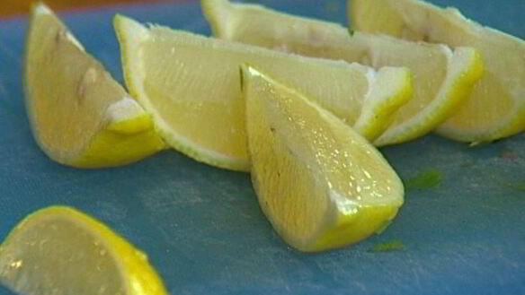 ШАГ 4. шашлык, замаринованный с зеленью