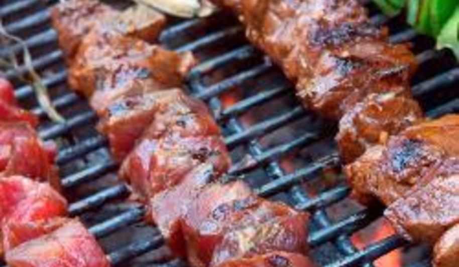 Рецепт шашлыки из баранины в апельсиновом маринаде