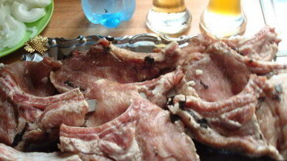 ШАГ 4. сочный шашлык из свинины