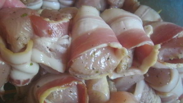 ШАГ 2. сувлаки-шашлычки по-гречески