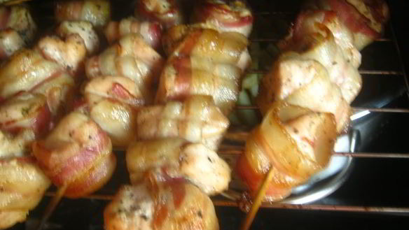 ШАГ 3. сувлаки-шашлычки по-гречески