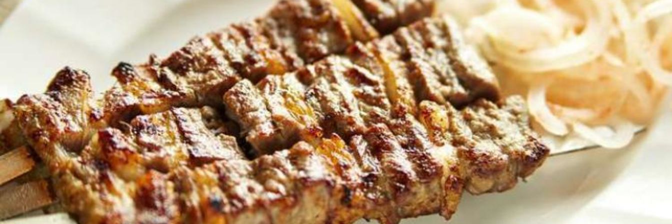 Татарский сочный шашлык из баранины