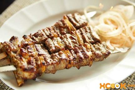 Татарский сочный шашлык из баранины