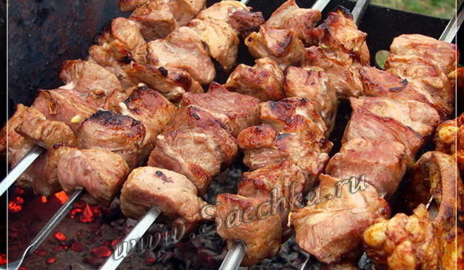 Рецепт вкусный шашлык