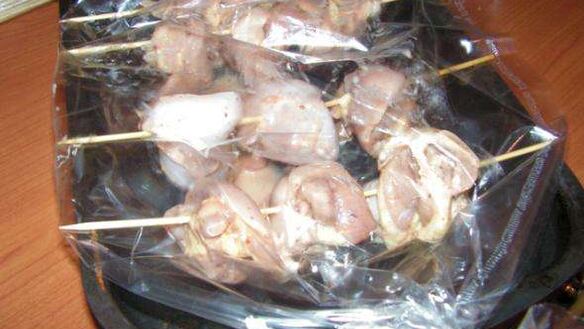 ШАГ 12. зимний шашлычок