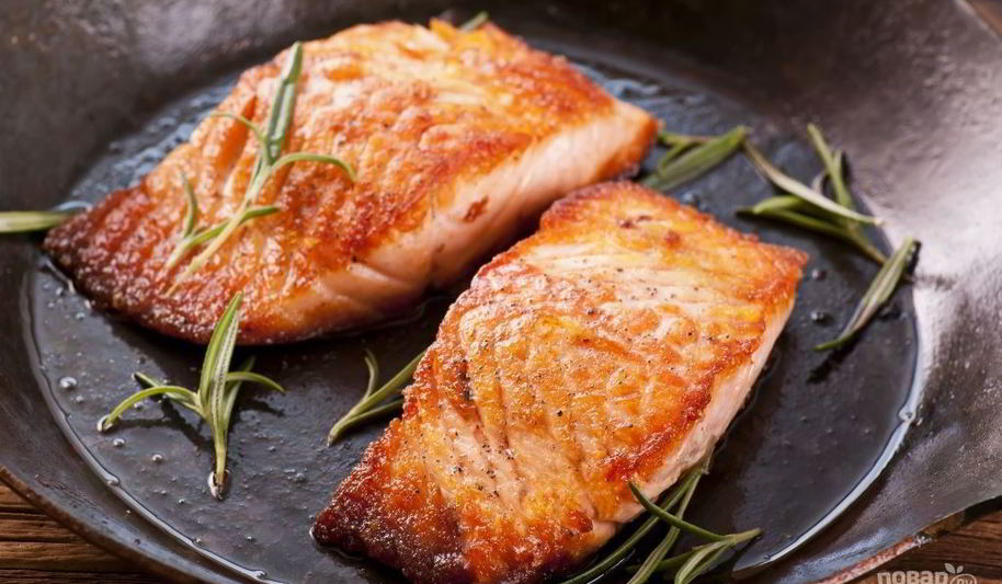 Рецепт стейк из форели