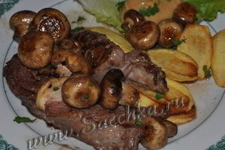 Стейк из говядины