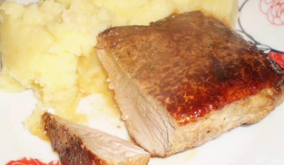 Рецепт стейк из свинины на сковороде