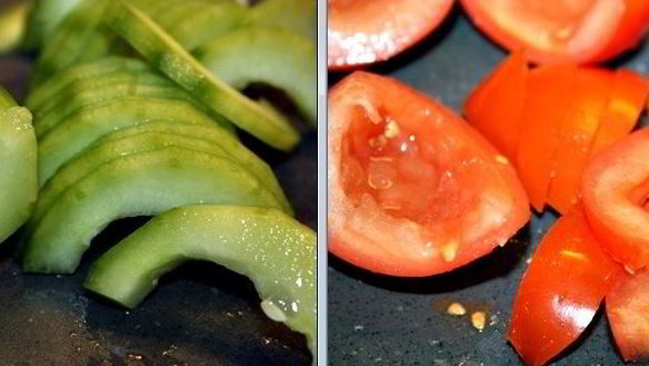 ШАГ 3. стеклянная лапша с фаршем и овощами