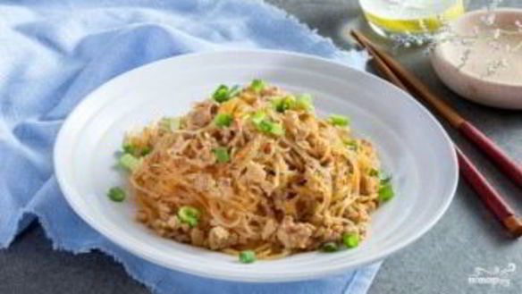 ШАГ 5. стеклянная лапша со свининой