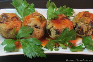 Баклажанные тефтельки