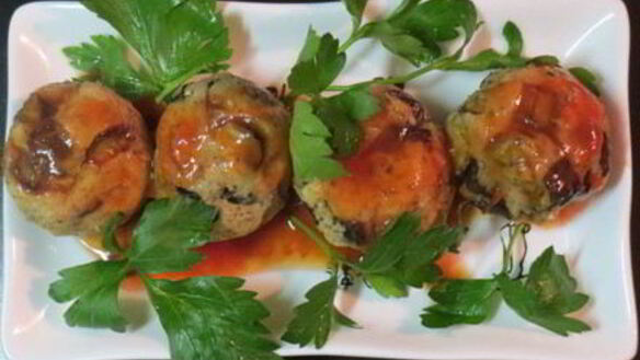 ШАГ 10. баклажанные тефтельки