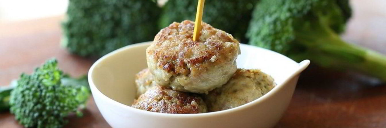 Говяжьи тефтели с брокколи