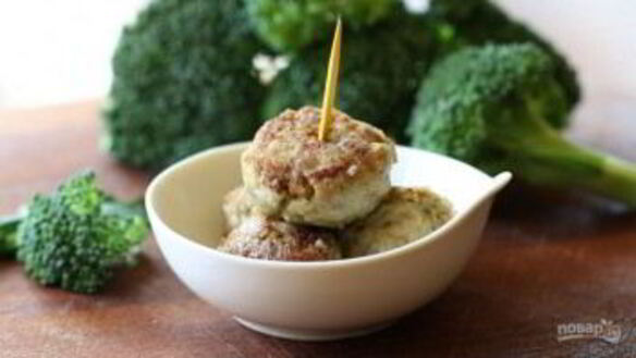 ШАГ 8. говяжьи тефтели с брокколи