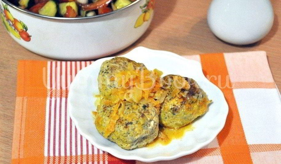 Рецепт куриные тефтели с грибами
