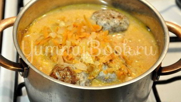 ШАГ 10. куриные тефтели с грибами