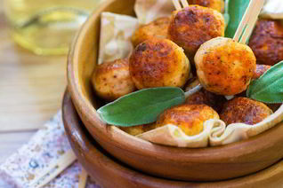 Куриные тефтели с шалфеем