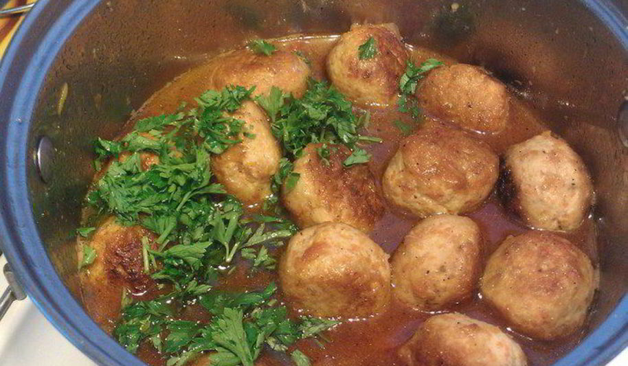 Рецепт куриных тефтелей с тыквого