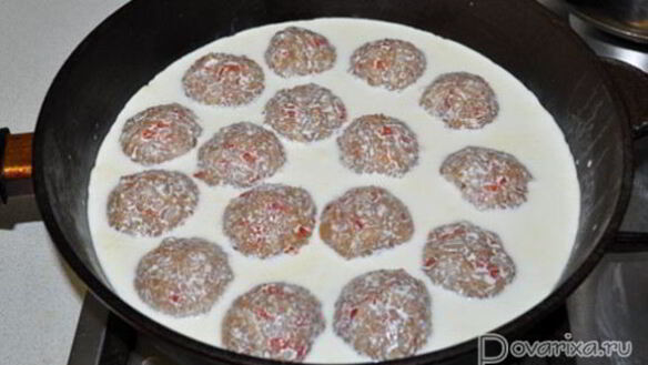 ШАГ 4. куриные тефтели со сладким перцем