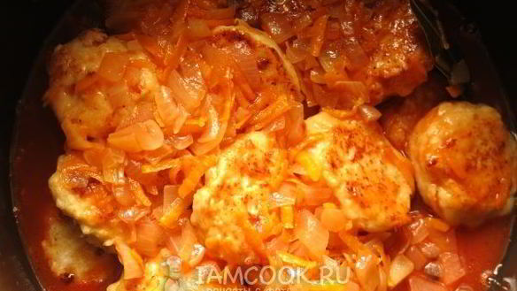 ШАГ 10. куриные тефтели в мультиварке