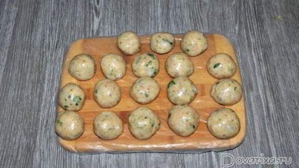 ШАГ 2. куриные тефтели в сливках